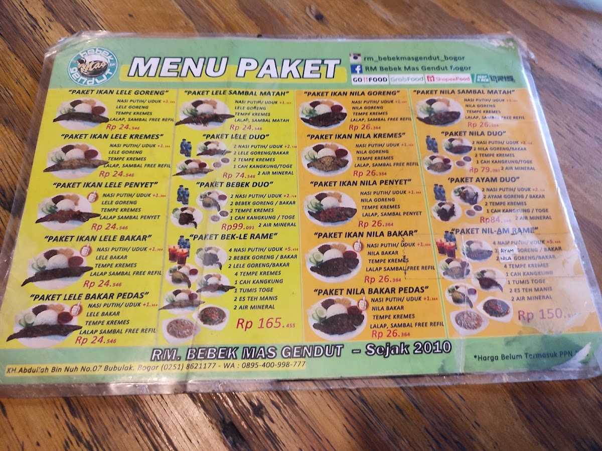 Menu Rm Bebek Mas Gendut Bubulak-4