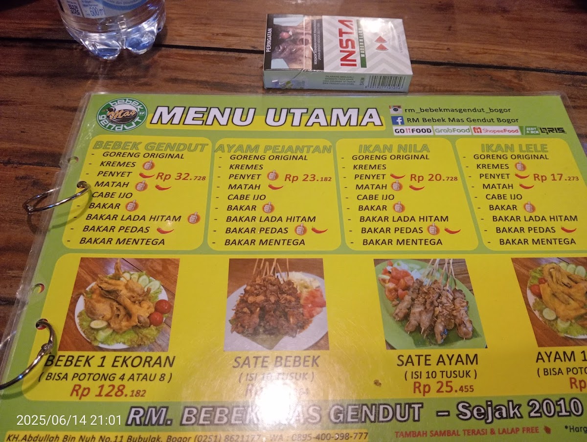 Menu Rm Bebek Mas Gendut Bubulak-5