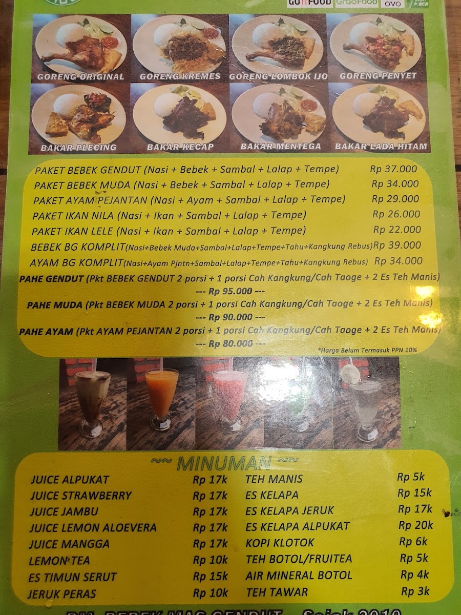 Menu Rm Bebek Mas Gendut Bubulak-7